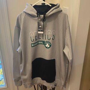 NBA Celtics Gray and Black Sweater